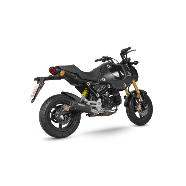 Scorpion Exhaust Honda MSX 125 2021 - 2023 Red Power Slip-on Black Ceramic Coated Sleeve